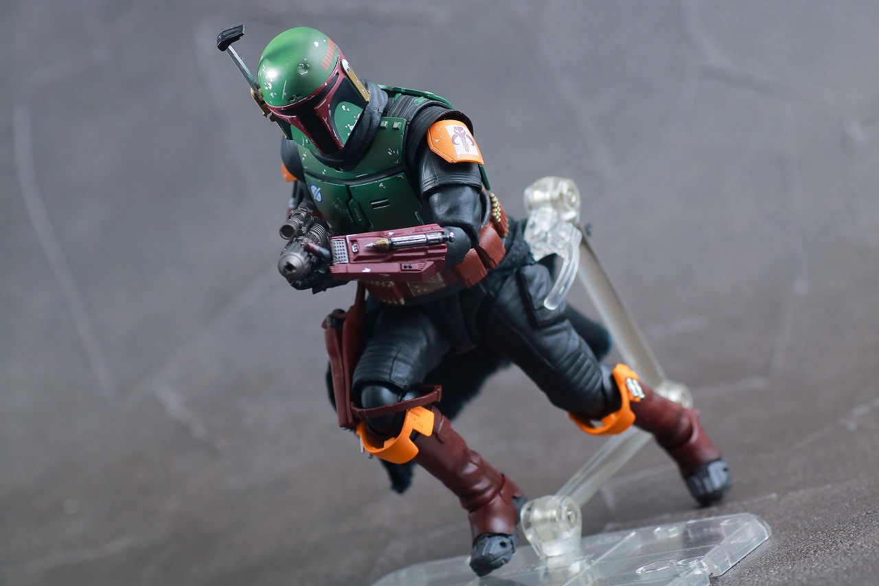 S.H.フィギュアーツ　ボバ・フェット　The Book of Boba Fett　ドラマ　レビュー　アクション width=