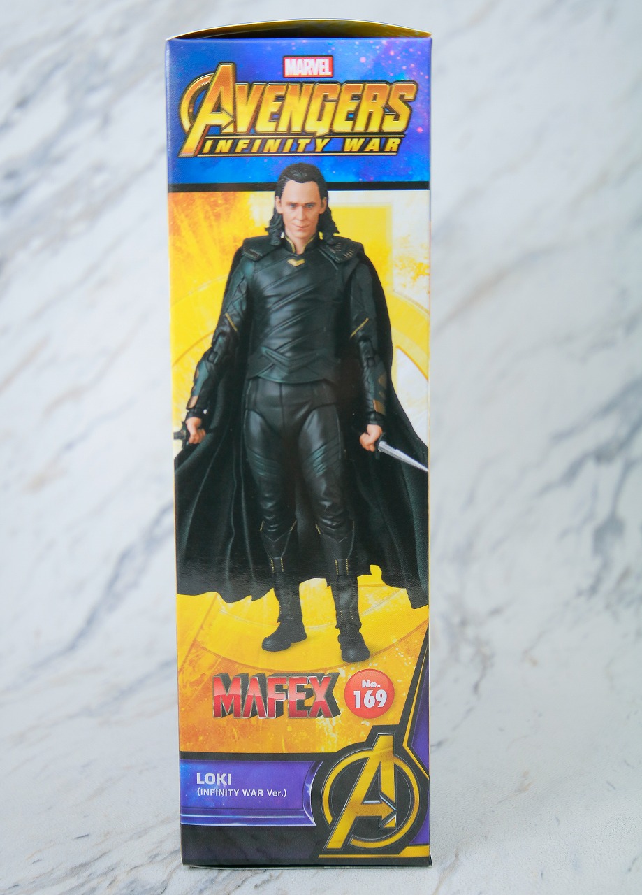 MAFEX　ロキ　アベンジャーズ　インフィニティ・ウォー　レビュー　パッケージ