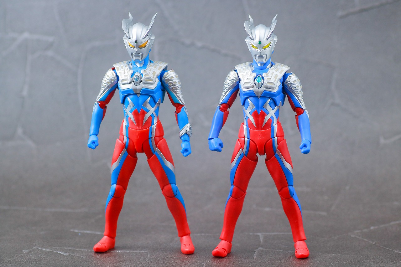 S.H.フィギュアーツ　テクターギア・ゼロ　ウルトラマンゼロ　レビュー　通常状態　本体