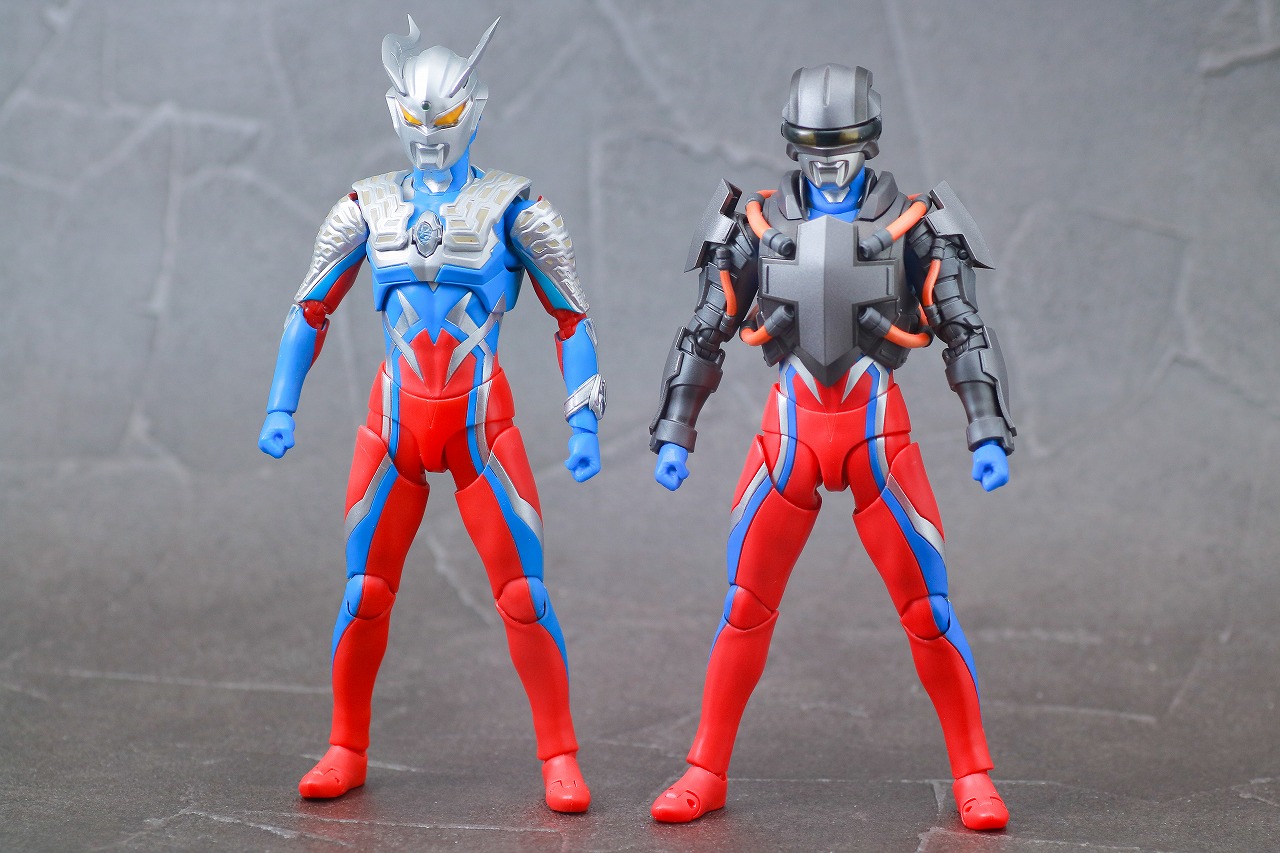 S.H.フィギュアーツ　テクターギア・ゼロ　ウルトラマンゼロ　レビュー　本体