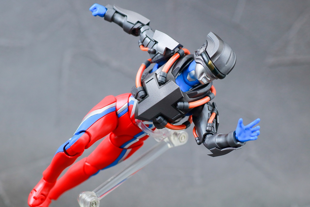 S.H.フィギュアーツ　テクターギア・ゼロ　ウルトラマンゼロ　レビュー　アクション