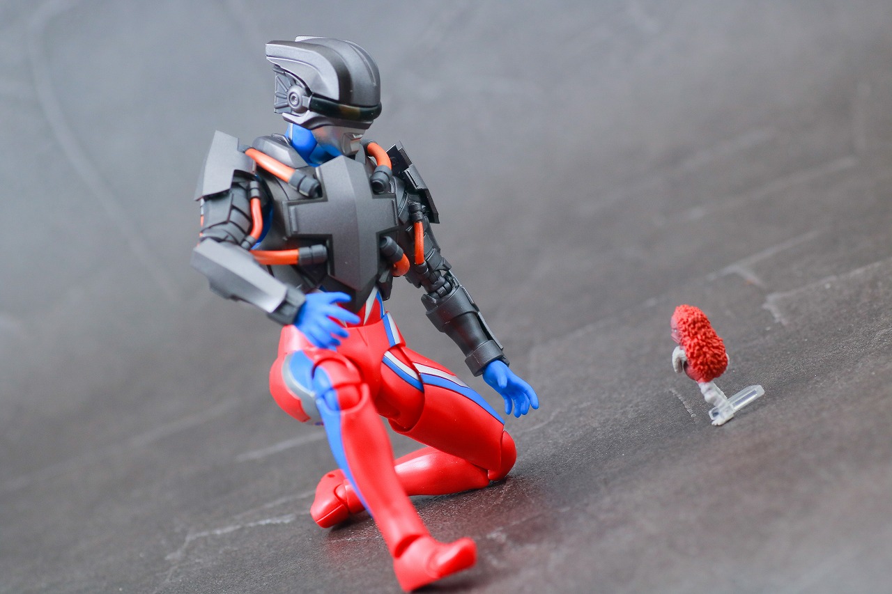 S.H.フィギュアーツ　テクターギア・ゼロ　ウルトラマンゼロ　レビュー　アクション