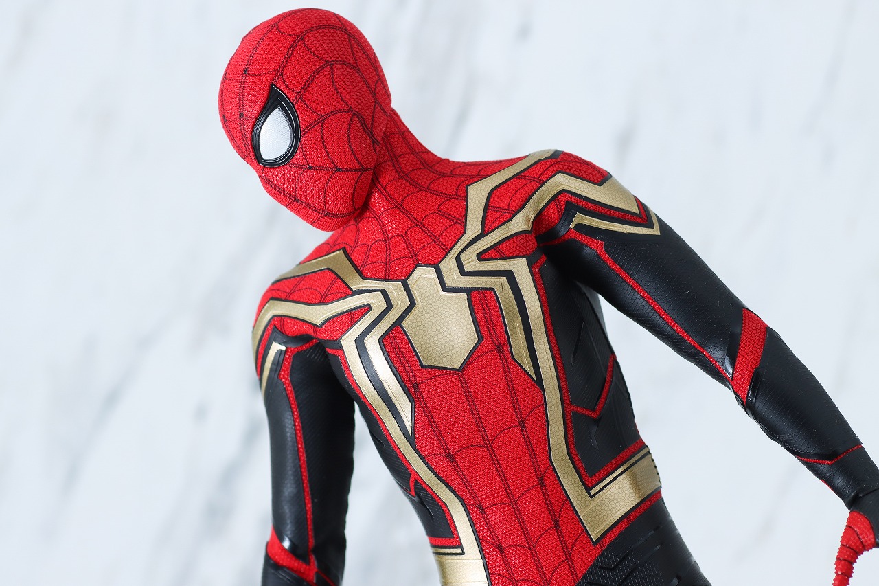 ホットトイズ ムービー・マスターピース　スパイダーマン インテグレーテッド・スーツ　DX　デラックス　レビュー　アクション