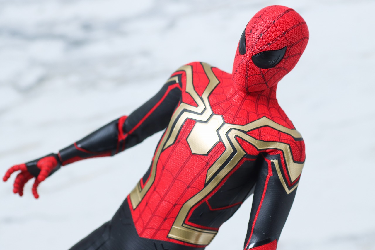 ホットトイズ ムービー・マスターピース　スパイダーマン インテグレーテッド・スーツ　DX　デラックス　レビュー　アクション