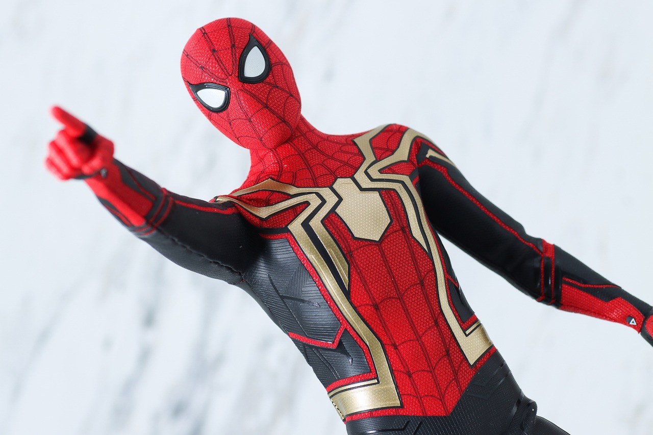 ホットトイズ ムービー・マスターピース　スパイダーマン インテグレーテッド・スーツ　DX　デラックス　レビュー　アクション