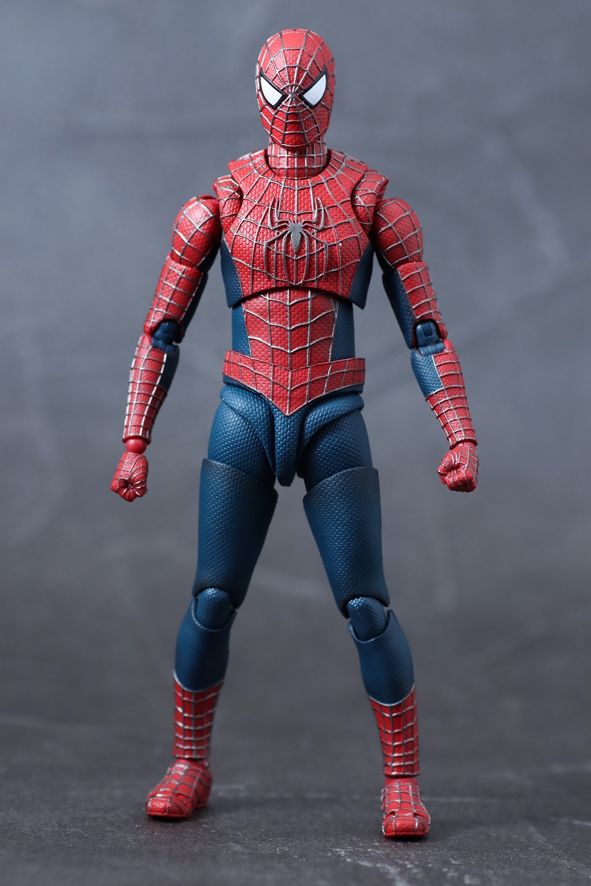 S.H.フィギュアーツ　フレンドリー・ネイバーフッド・スパイダーマン　トビー・マグワイア　サム・ライミ　トリロジー　ノー・ウェイ・ホーム　レビュー　本体