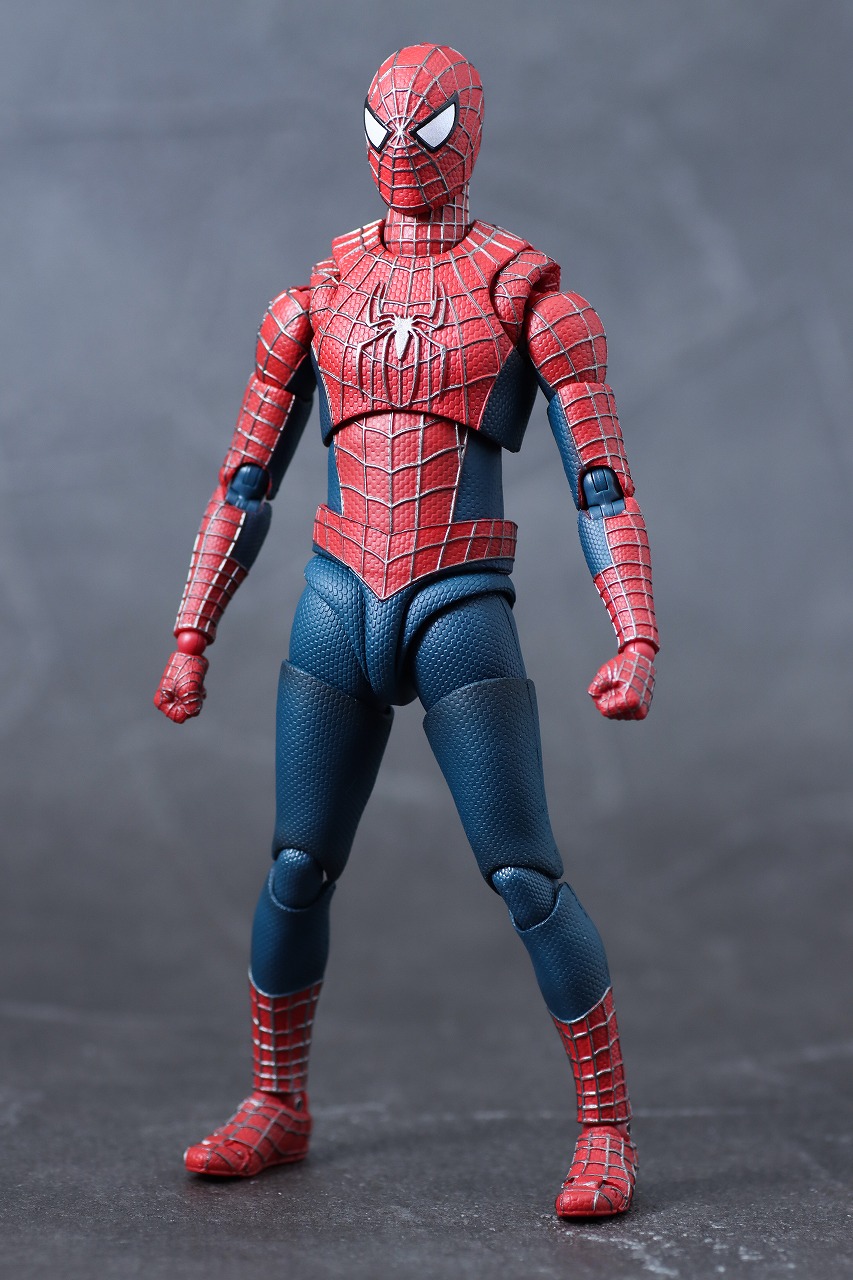 S.H.フィギュアーツ　フレンドリー・ネイバーフッド・スパイダーマン　トビー・マグワイア　サム・ライミ　トリロジー　ノー・ウェイ・ホーム　レビュー　本体