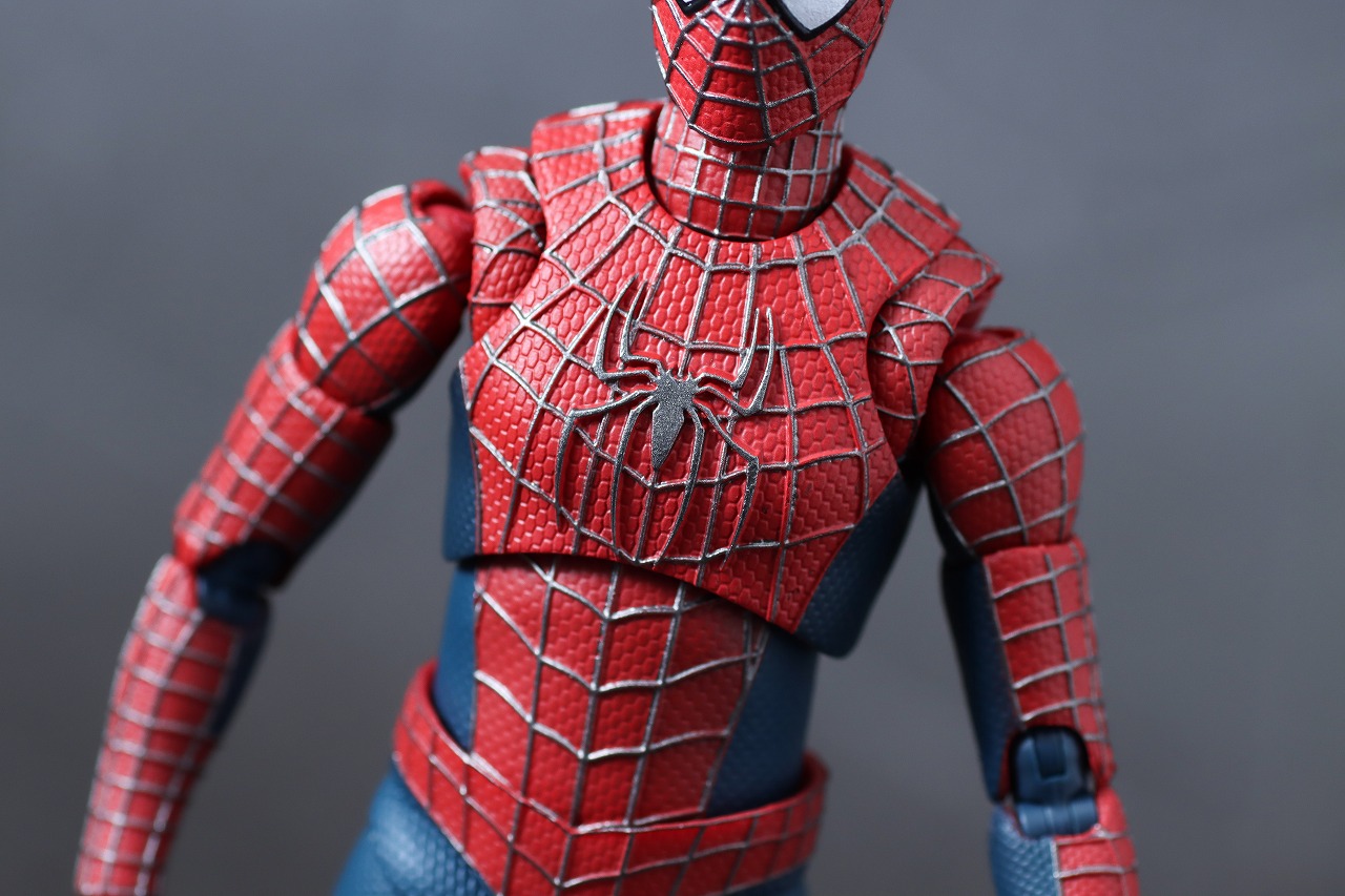 S.H.フィギュアーツ　フレンドリー・ネイバーフッド・スパイダーマン　トビー・マグワイア　サム・ライミ　トリロジー　ノー・ウェイ・ホーム　レビュー　本体