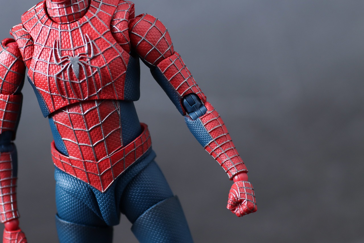 S.H.フィギュアーツ　フレンドリー・ネイバーフッド・スパイダーマン　トビー・マグワイア　サム・ライミ　トリロジー　ノー・ウェイ・ホーム　レビュー　本体