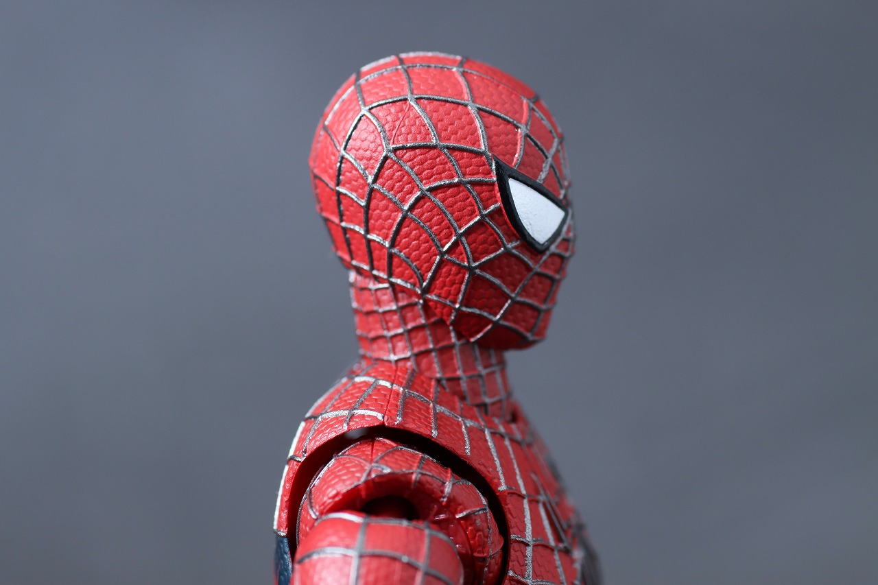 S.H.フィギュアーツ　フレンドリー・ネイバーフッド・スパイダーマン　トビー・マグワイア　サム・ライミ　トリロジー　ノー・ウェイ・ホーム　レビュー　本体