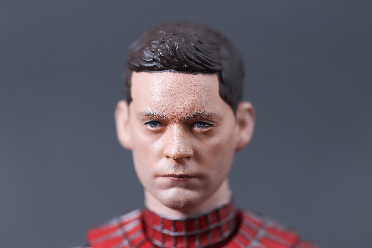 S.H.フィギュアーツ　フレンドリー・ネイバーフッド・スパイダーマン　トビー・マグワイア　サム・ライミ　トリロジー　ノー・ウェイ・ホーム　レビュー　付属品　ピーター・パーカー素顔ヘッド