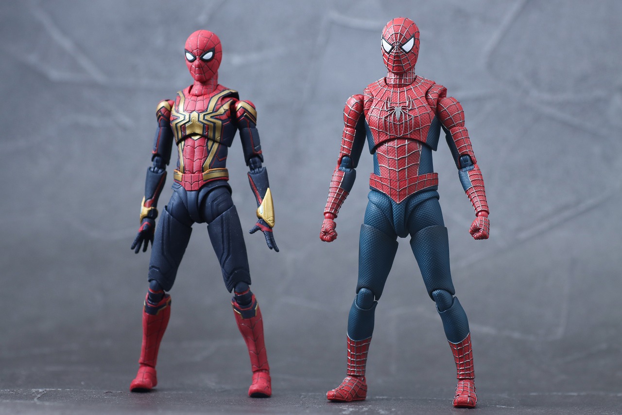 S.H.フィギュアーツ　フレンドリー・ネイバーフッド・スパイダーマン　トビー・マグワイア　サム・ライミ　トリロジー　ノー・ウェイ・ホーム　レビュー　本体