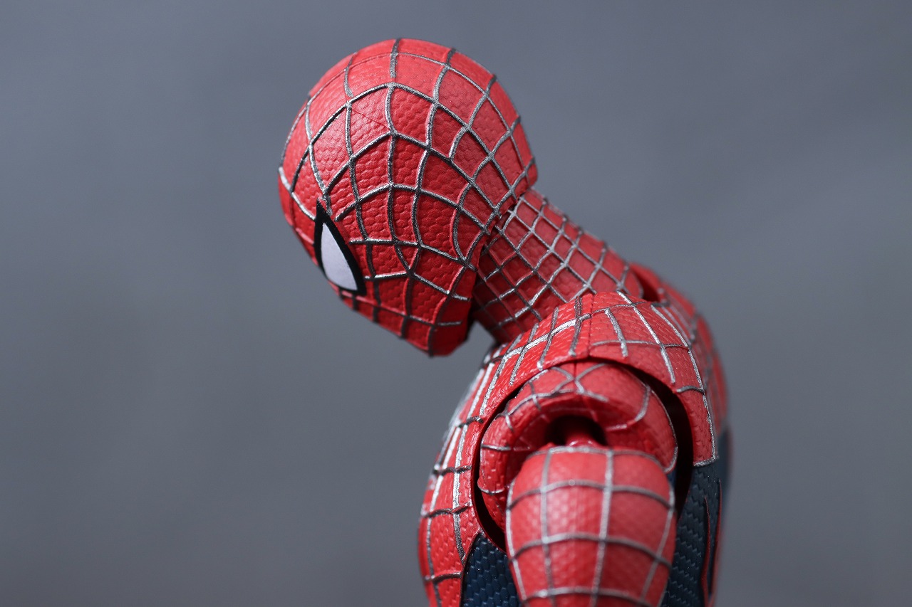 S.H.フィギュアーツ　フレンドリー・ネイバーフッド・スパイダーマン　トビー・マグワイア　サム・ライミ　トリロジー　ノー・ウェイ・ホーム　レビュー　可動範囲