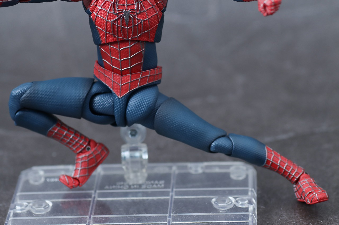 S.H.フィギュアーツ　フレンドリー・ネイバーフッド・スパイダーマン　トビー・マグワイア　サム・ライミ　トリロジー　ノー・ウェイ・ホーム　レビュー　可動範囲