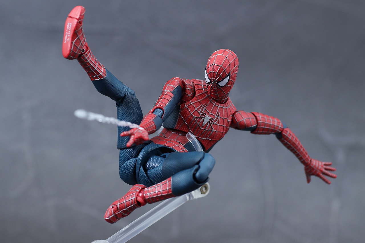 S.H.フィギュアーツ　フレンドリー・ネイバーフッド・スパイダーマン　トビー・マグワイア　サム・ライミ　トリロジー　ノー・ウェイ・ホーム　レビュー　アクション