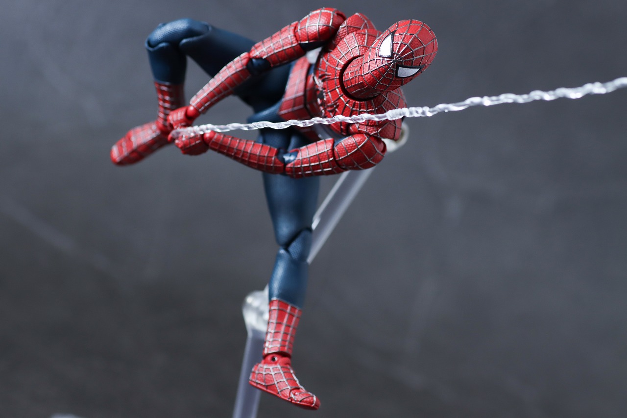 S.H.フィギュアーツ　フレンドリー・ネイバーフッド・スパイダーマン　トビー・マグワイア　サム・ライミ　トリロジー　ノー・ウェイ・ホーム　レビュー　アクション