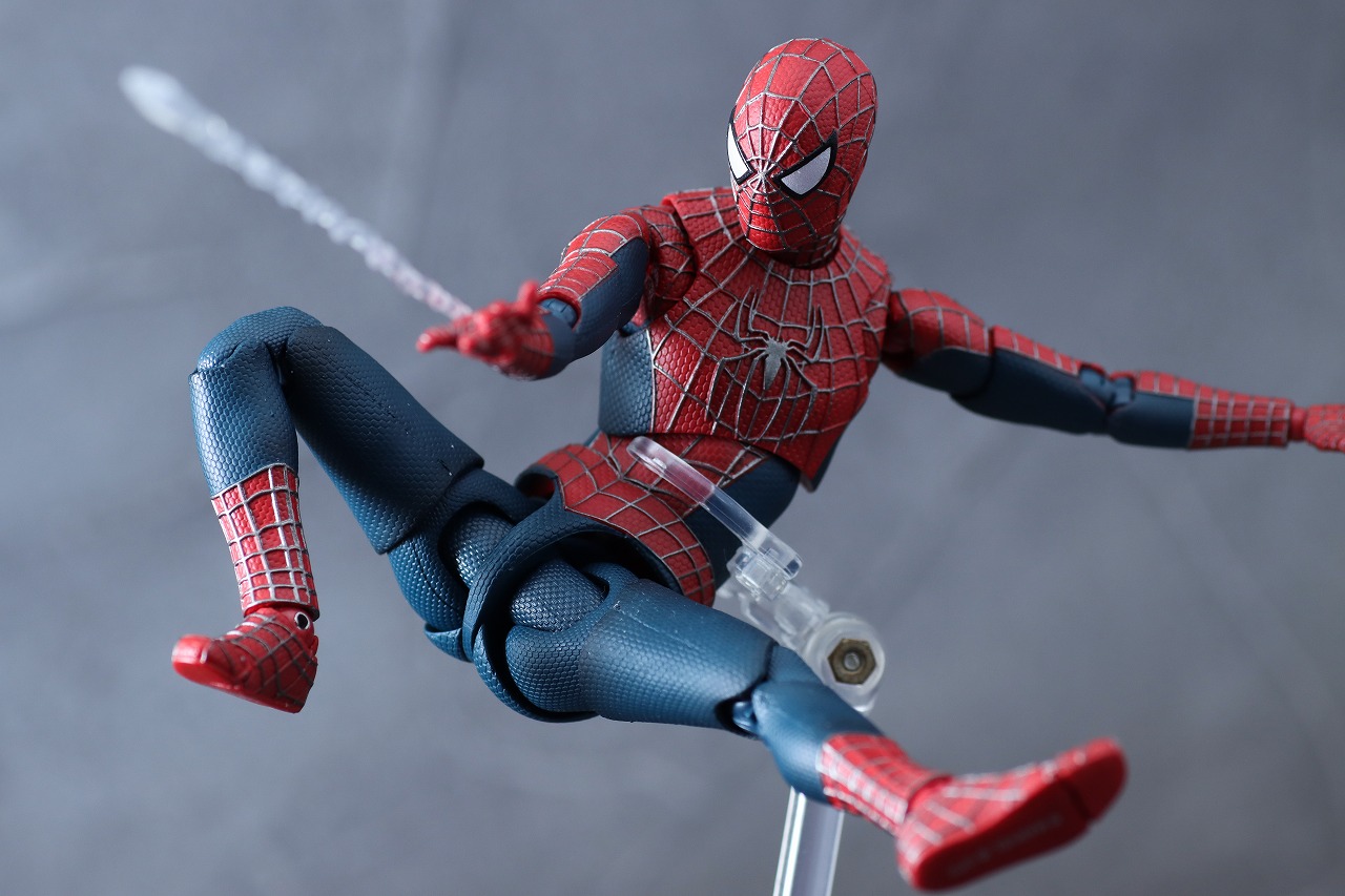 S.H.フィギュアーツ　フレンドリー・ネイバーフッド・スパイダーマン　トビー・マグワイア　サム・ライミ　トリロジー　ノー・ウェイ・ホーム　レビュー　アクション