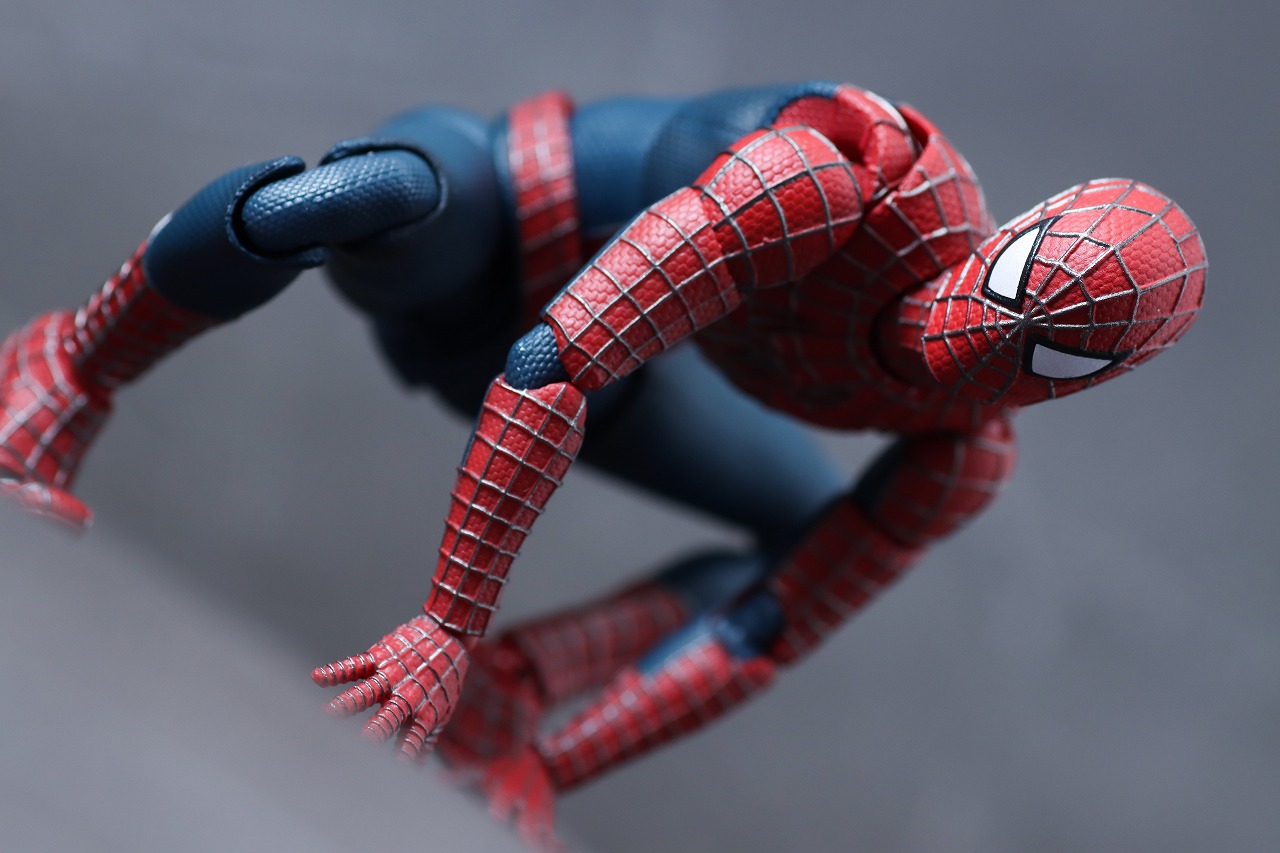 S.H.フィギュアーツ　フレンドリー・ネイバーフッド・スパイダーマン　トビー・マグワイア　サム・ライミ　トリロジー　ノー・ウェイ・ホーム　レビュー　アクション