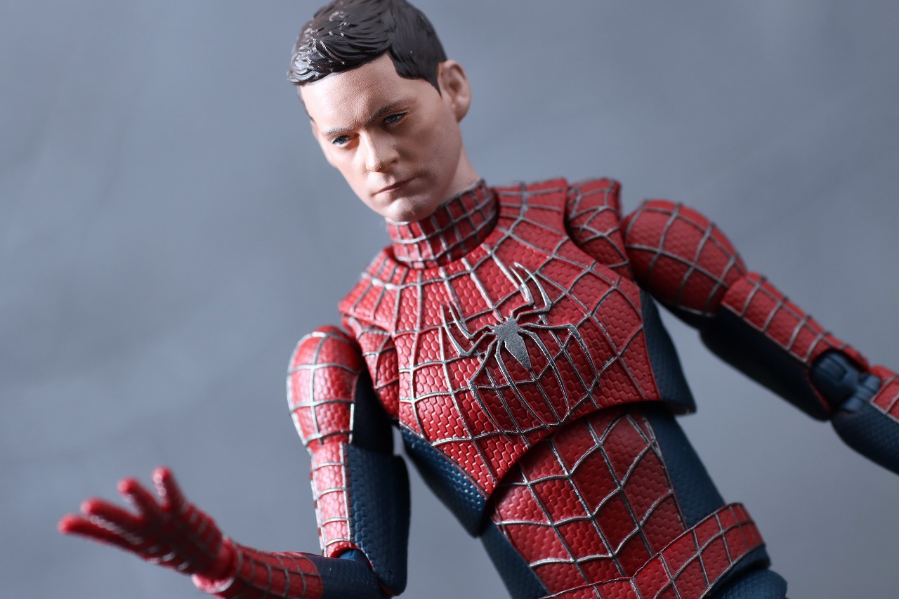 S.H.フィギュアーツ　フレンドリー・ネイバーフッド・スパイダーマン　トビー・マグワイア　サム・ライミ　トリロジー　ノー・ウェイ・ホーム　レビュー　アクション