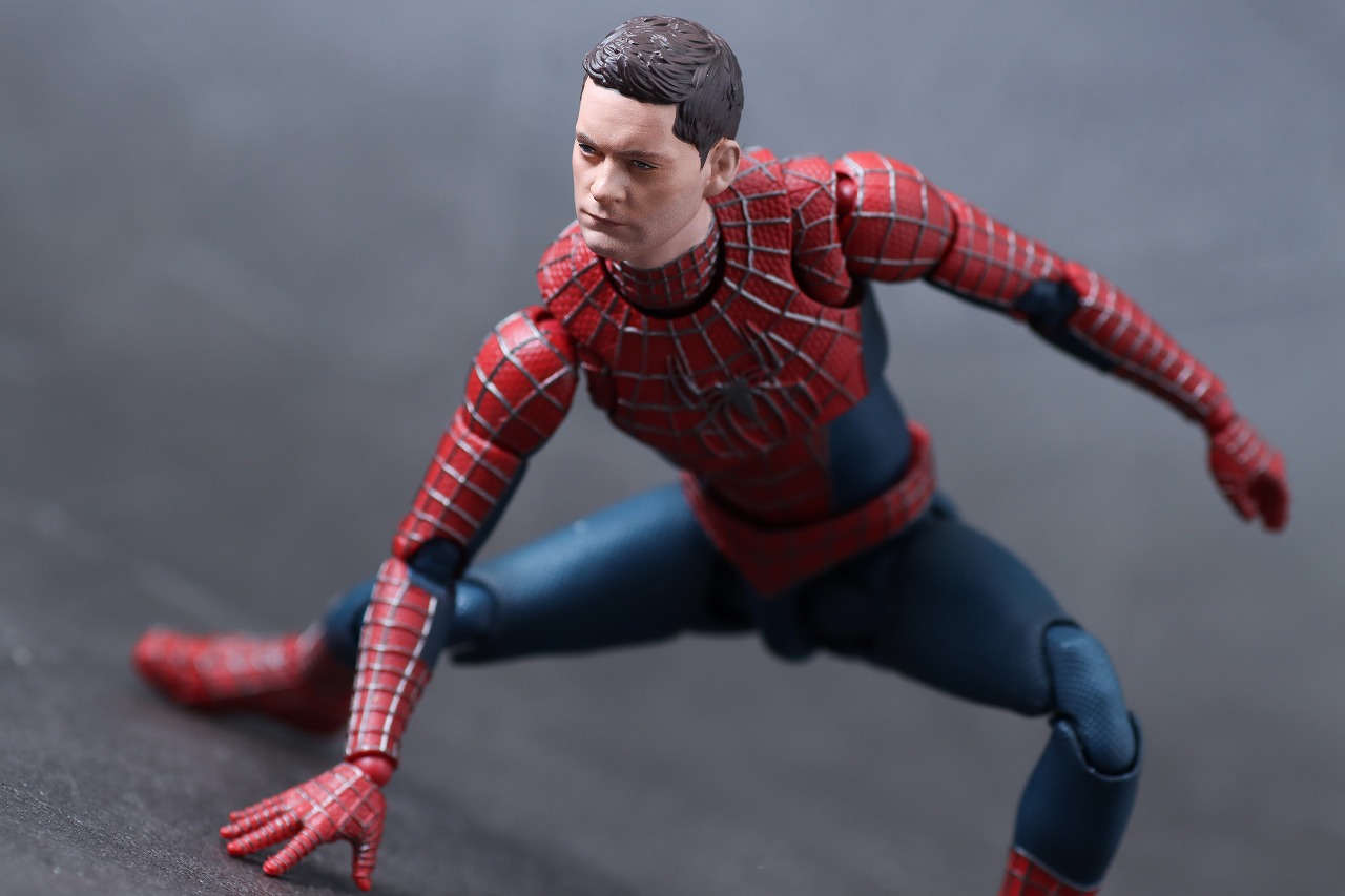 S.H.フィギュアーツ　フレンドリー・ネイバーフッド・スパイダーマン　トビー・マグワイア　サム・ライミ　トリロジー　ノー・ウェイ・ホーム　レビュー　アクション