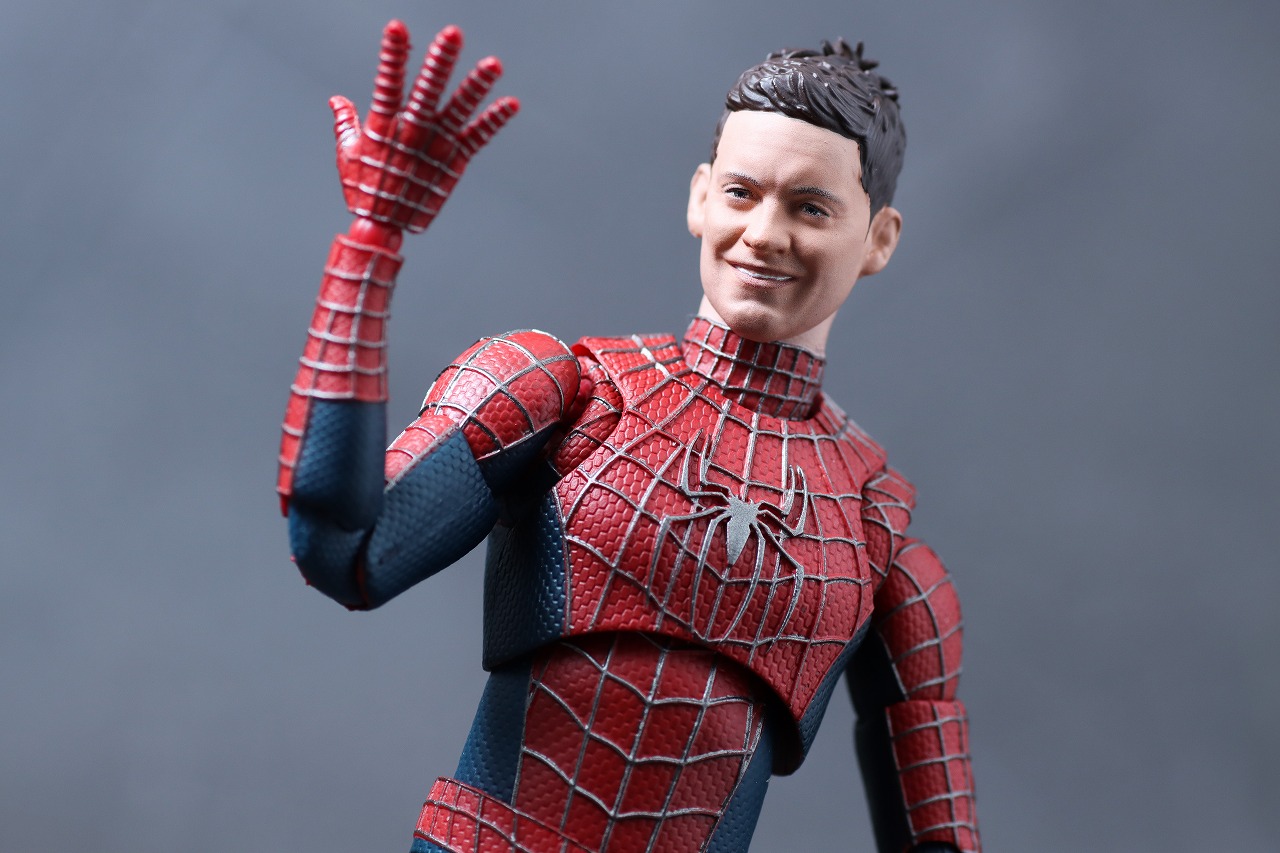 S.H.フィギュアーツ　フレンドリー・ネイバーフッド・スパイダーマン　トビー・マグワイア　サム・ライミ　トリロジー　ノー・ウェイ・ホーム　レビュー　アクション