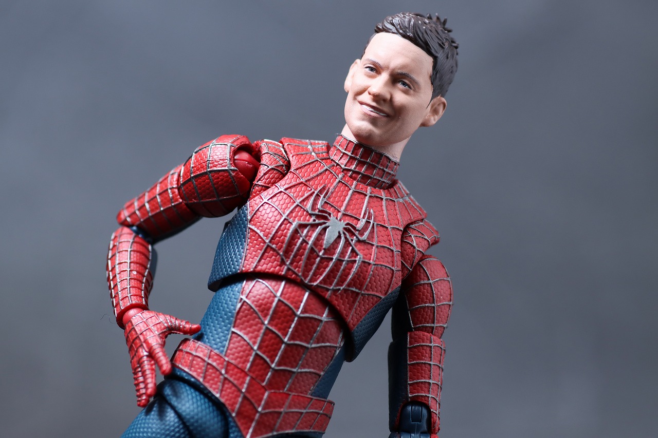 S.H.フィギュアーツ　フレンドリー・ネイバーフッド・スパイダーマン　トビー・マグワイア　サム・ライミ　トリロジー　ノー・ウェイ・ホーム　レビュー　アクション