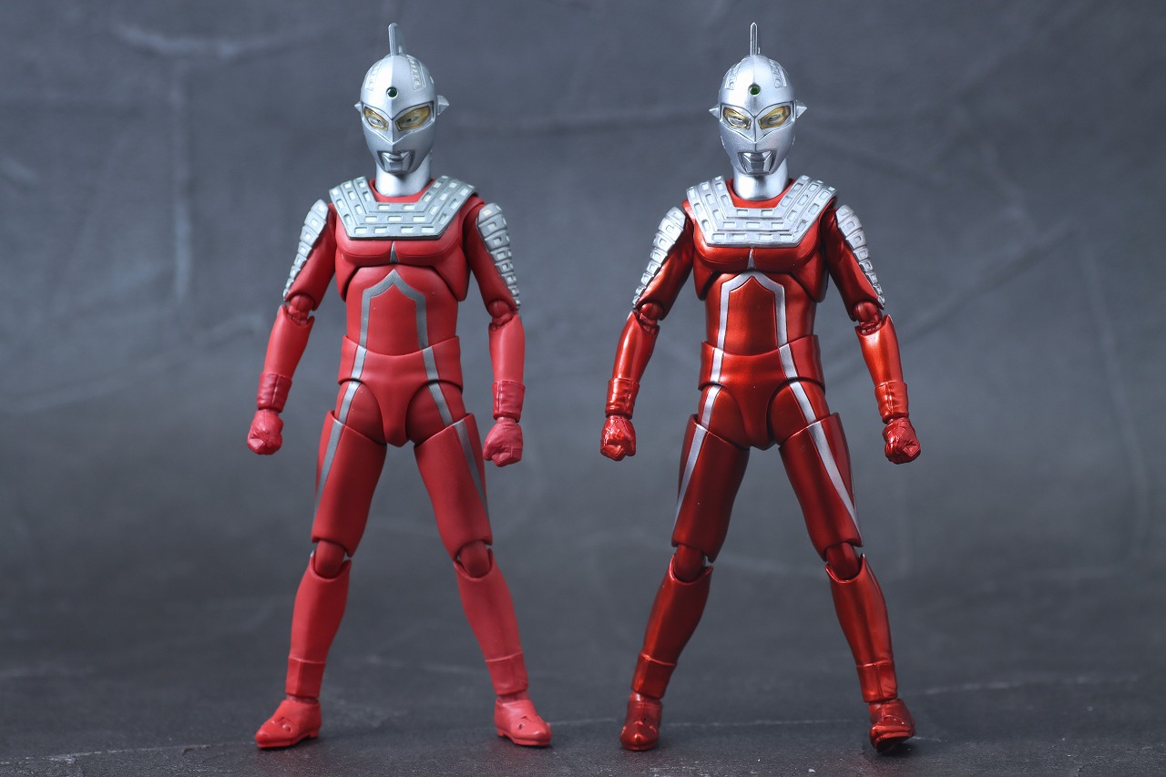 S.H.フィギュアーツ　ウルトラセブン 55th Anniversary Ver.　レビュー　本体　比較