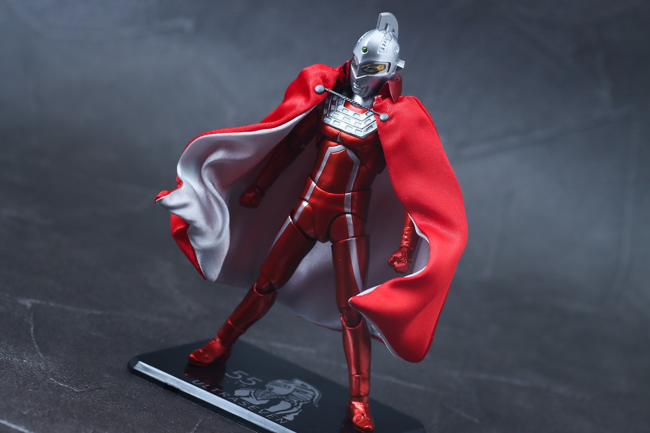 S.H.フィギュアーツ　ウルトラセブン 55th Anniversary Ver.　レビュー　アクション