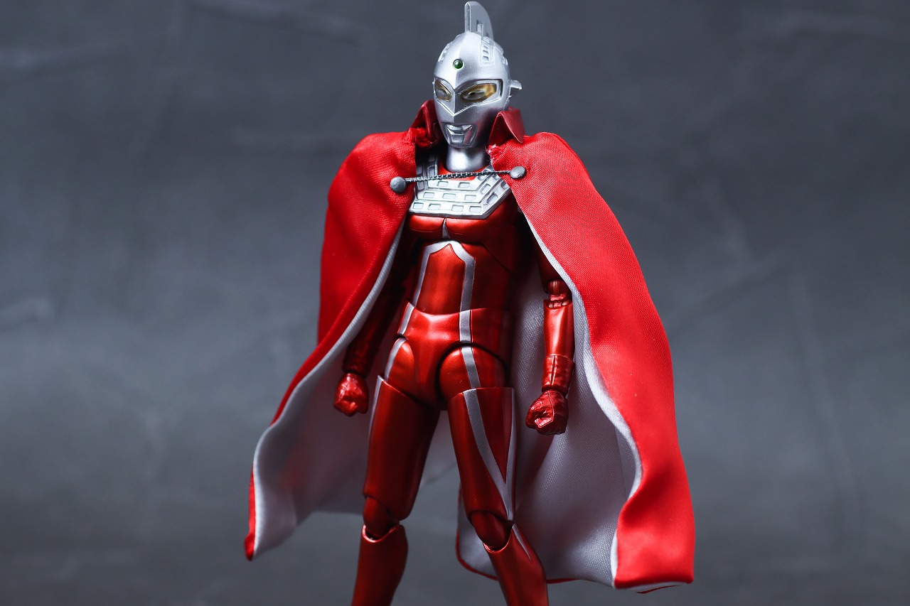 S.H.フィギュアーツ　ウルトラセブン 55th Anniversary Ver.　レビュー　付属品　ブラザーズマント　補助パーツ