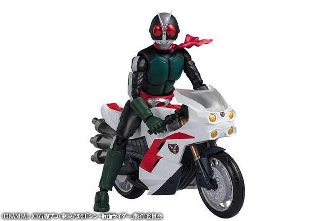 掌動-XX シン・仮面ライダー 仮面ライダー第2号＆サイクロン号セット