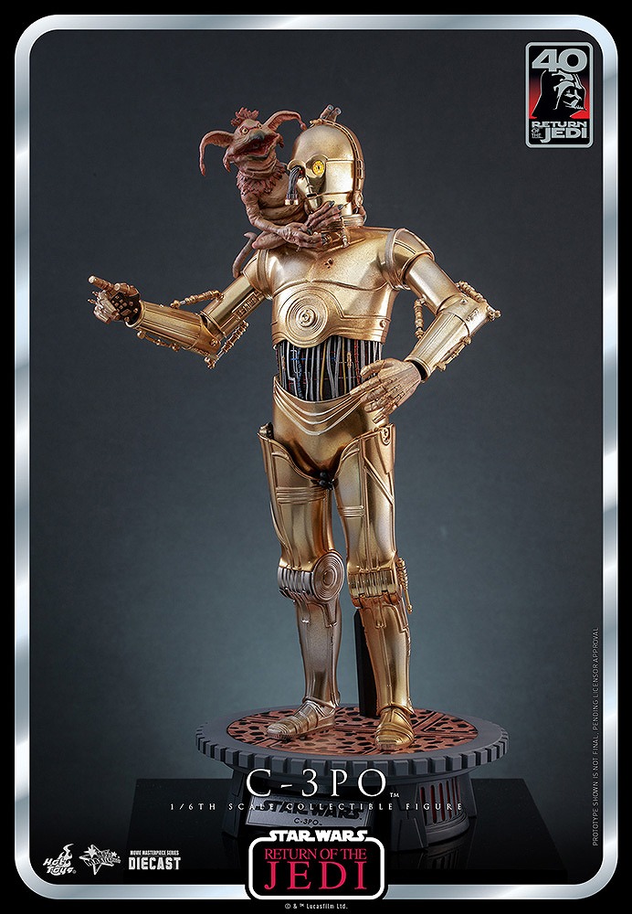 ホットトイズ　ムービー・マスターピース　C-3PO（『スター・ウォーズ エピソード6／ジェダイの帰還』）