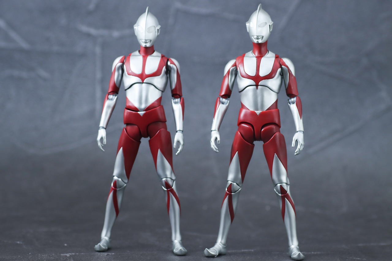 S.H.フィギュアーツ　にせウルトラマン（『シン・ウルトラマン』）　レビュー　本体　比較