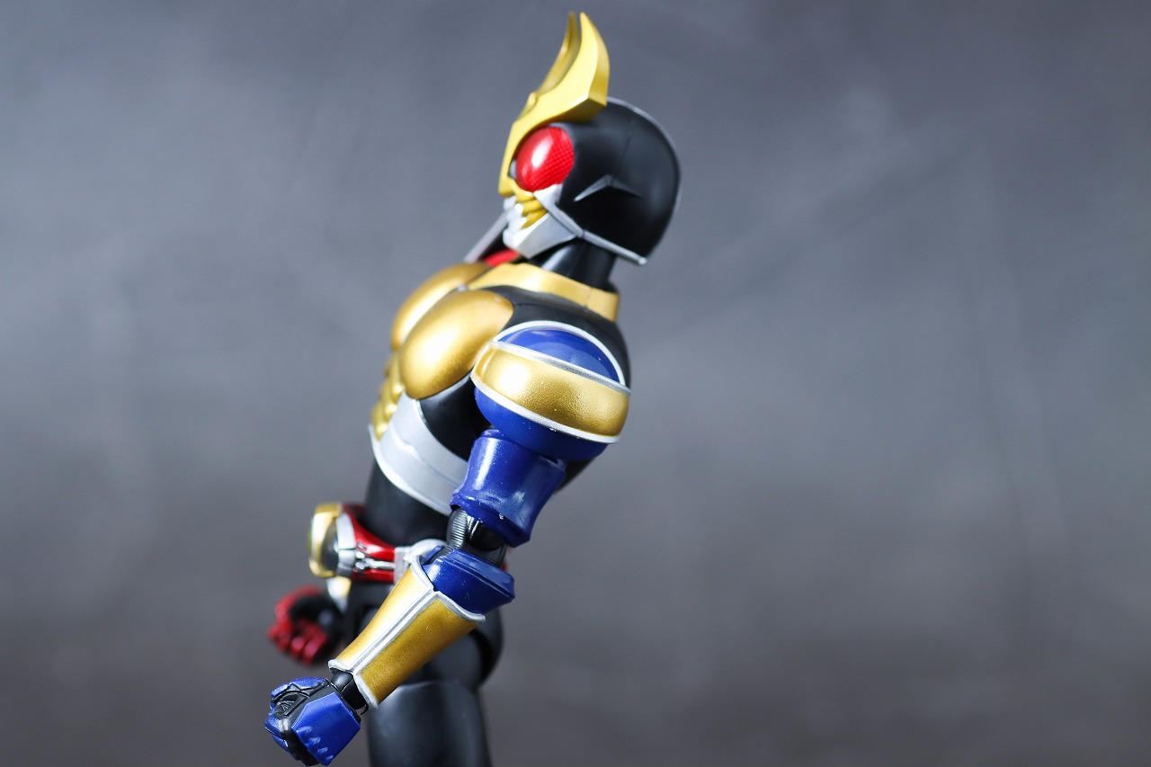 S.H.フィギュアーツ　仮面ライダーアギト トリニティフォーム　真骨彫製法　レビュー　可動範囲