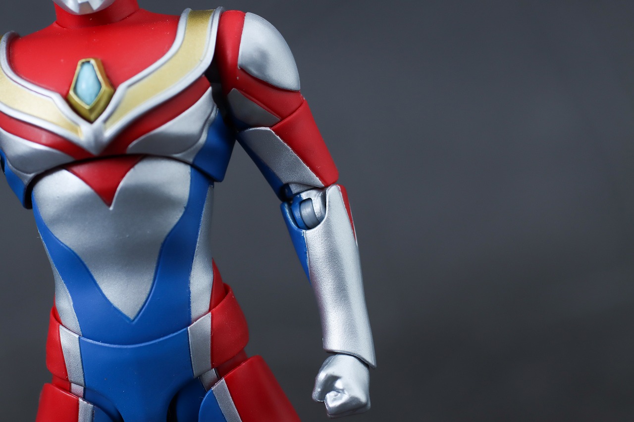 S.H.フィギュアーツ　ウルトラマンダイナ フラッシュタイプ　真骨彫製法　レビュー　本体