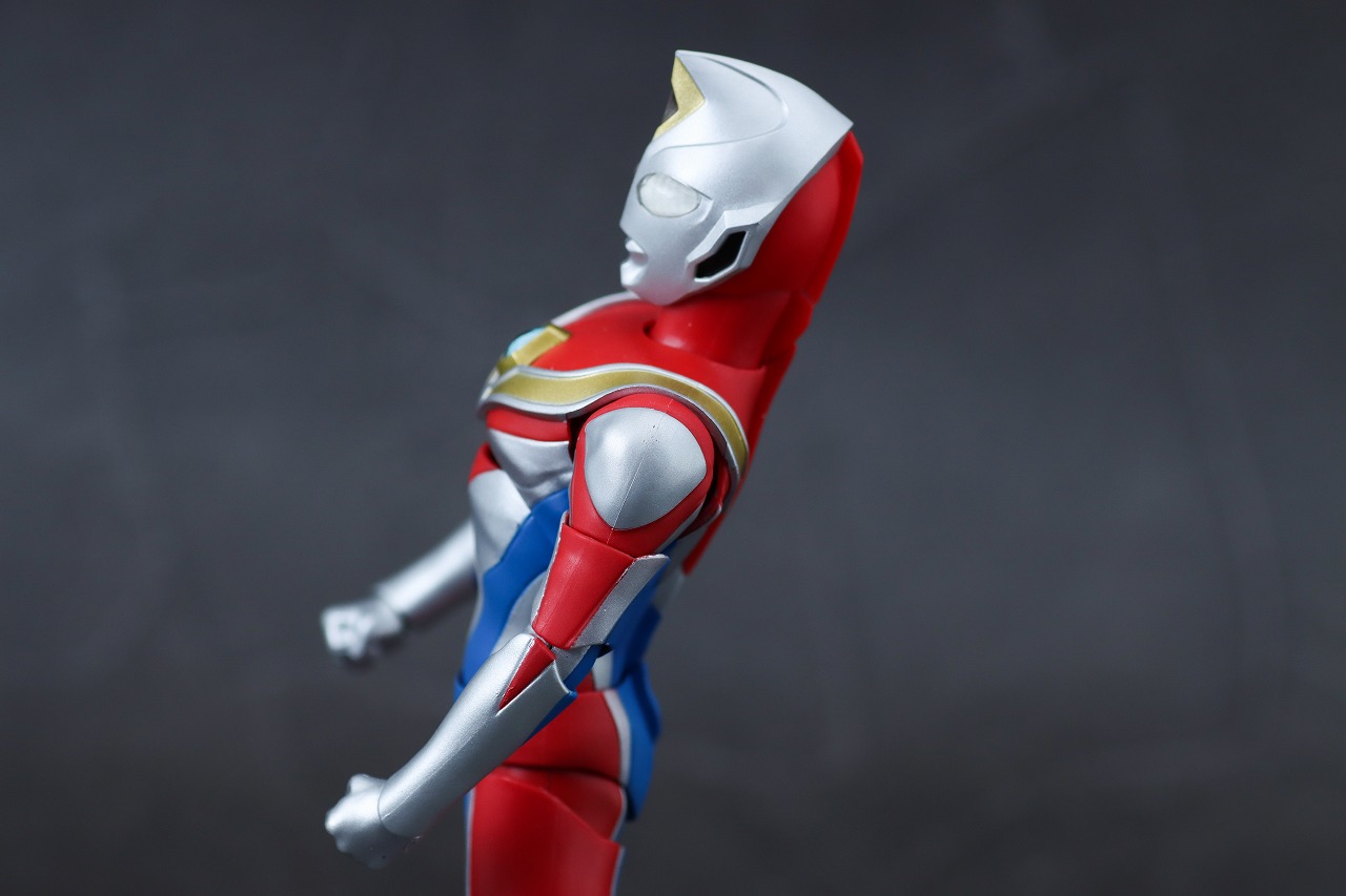 S.H.フィギュアーツ　ウルトラマンダイナ フラッシュタイプ　真骨彫製法　レビュー　可動範囲