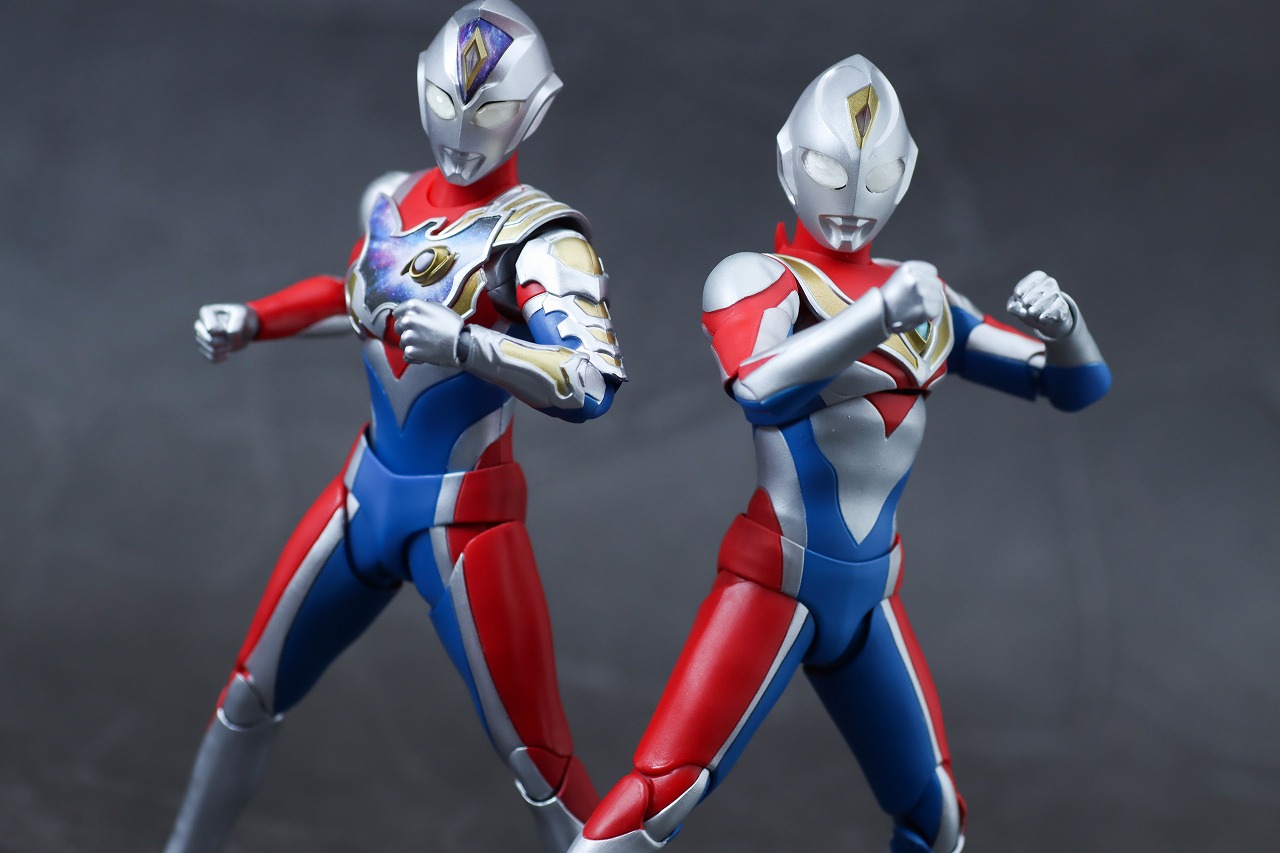 S.H.フィギュアーツ　ウルトラマンダイナ フラッシュタイプ　真骨彫製法　レビュー　アクション　ウルトラマンデッカー