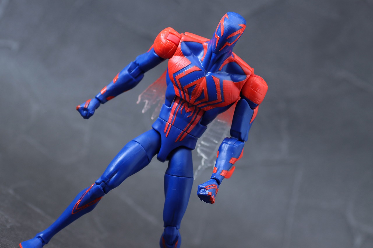 マーベルレジェンド　スパイダーマン2099　アクロス・ザ・スパイダーバース　レビュー　アクション