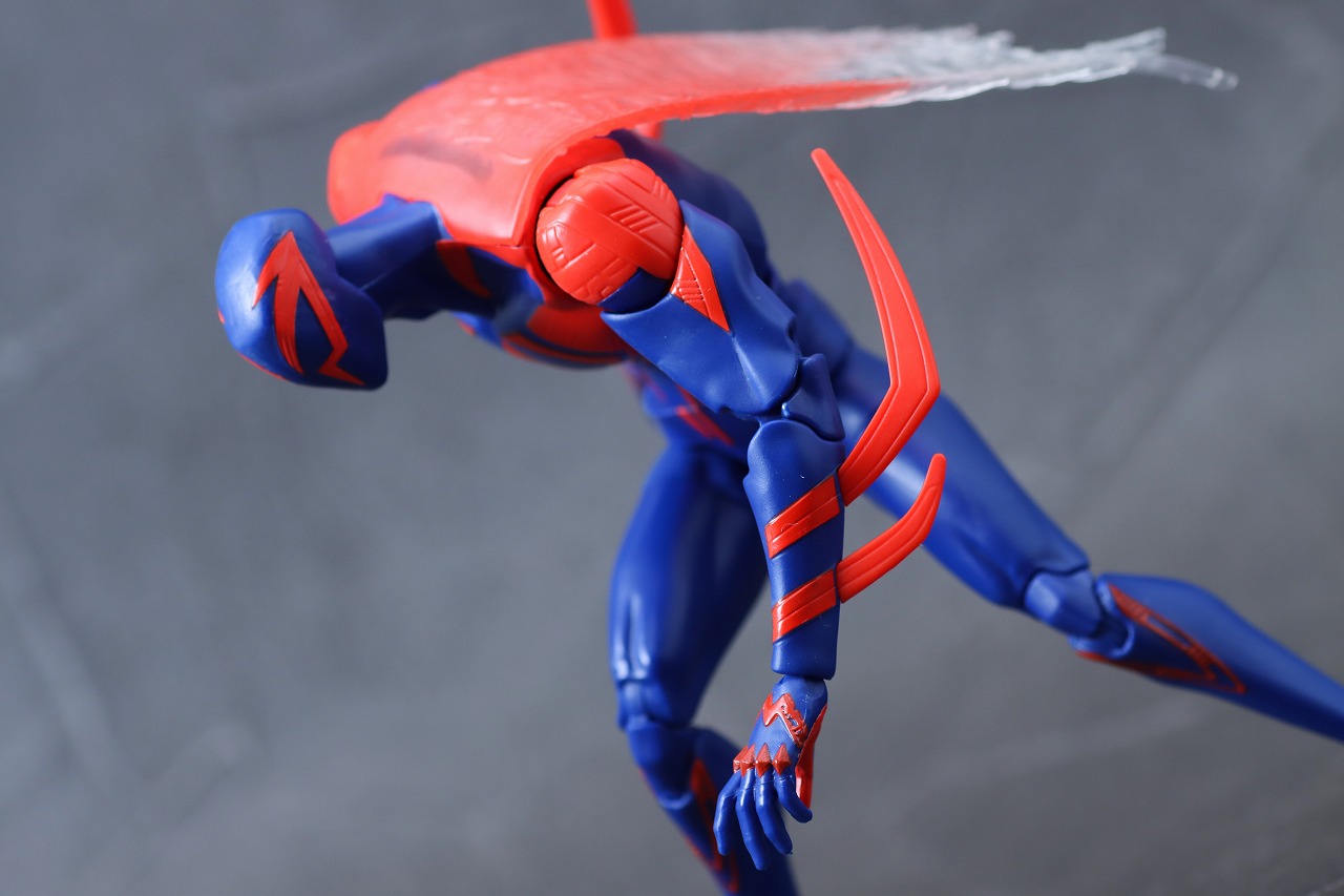 マーベルレジェンド　スパイダーマン2099　アクロス・ザ・スパイダーバース　レビュー　アクション