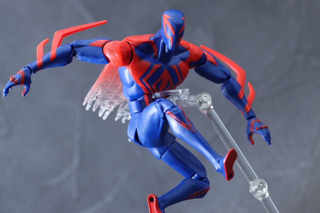 マーベルレジェンド　スパイダーマン2099　アクロス・ザ・スパイダーバース　レビュー　アクション