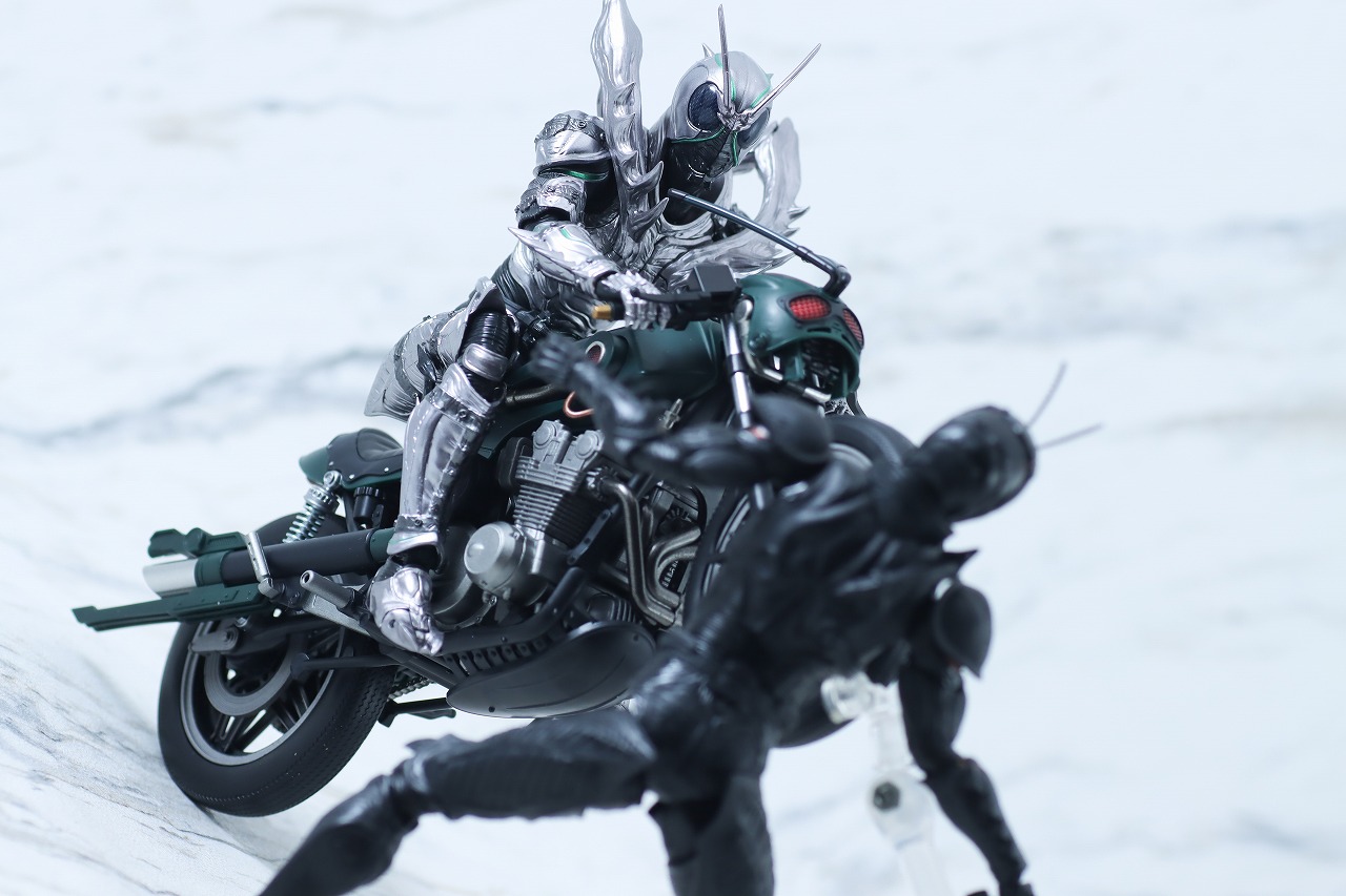 S.H.フィギュアーツ　バトルホッパー　仮面ライダーBLACK SUN　ブラックサン　レビュー　アクション　仮面ライダーSHADOW MOON