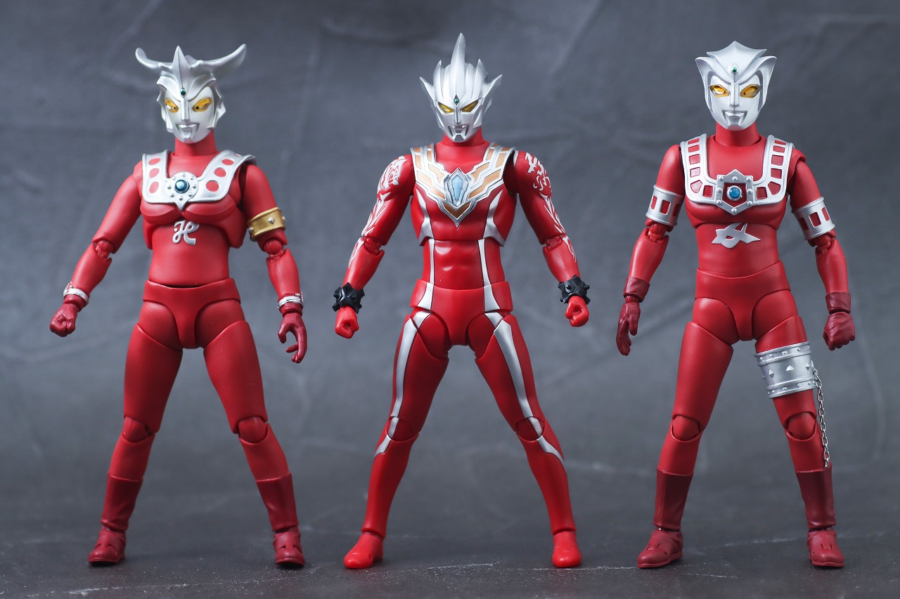 S.H.フィギュアーツ　ウルトラマンレグロス　レビュー　本体　ウルトラマンレオ　アストラ　比較