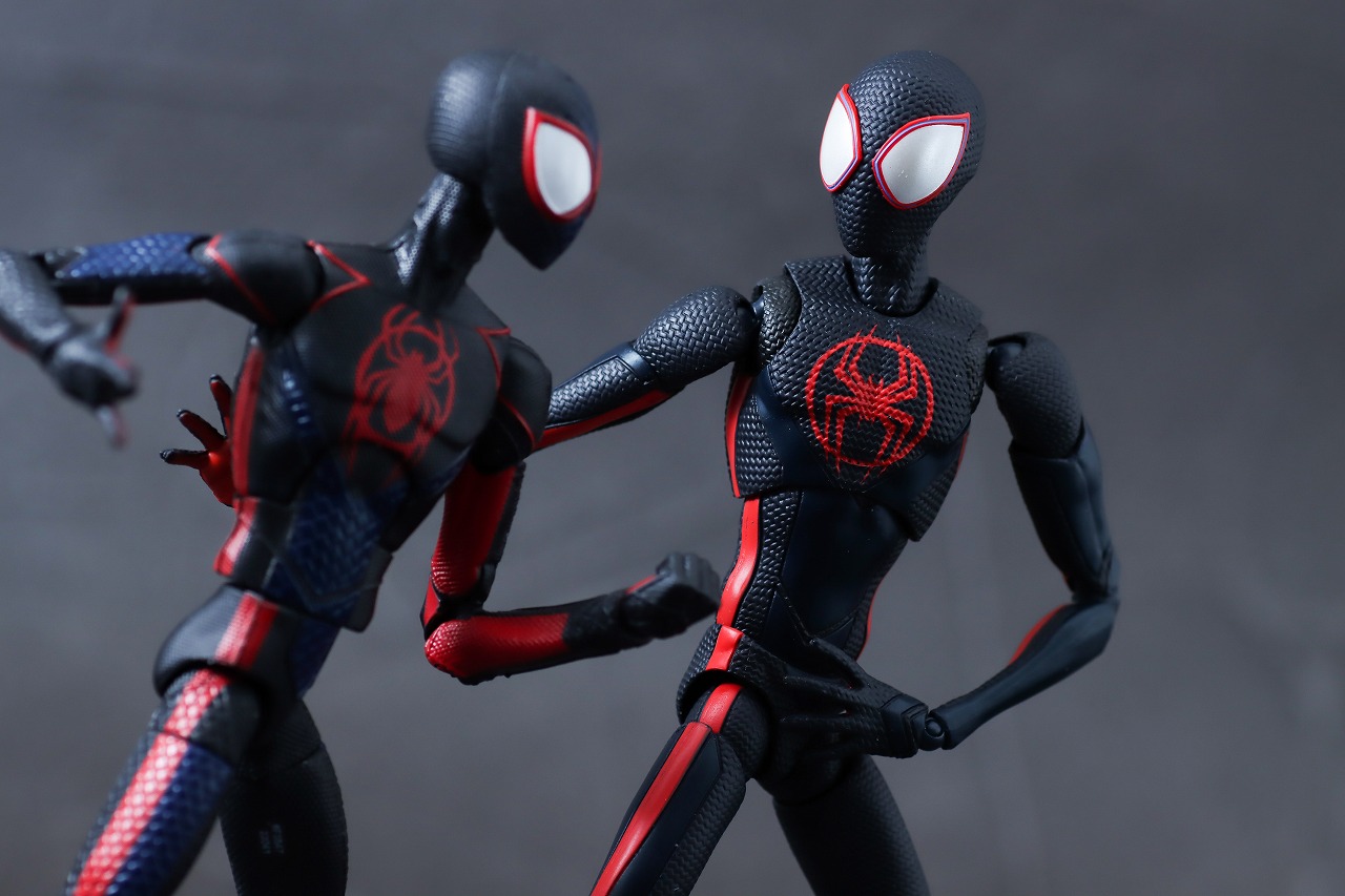 S.H.フィギュアーツ　マイルス・モラレス　スパイダーマン：アクロス・ザ・スパイダーバース　レビュー　アクション　マーベルレジェンド