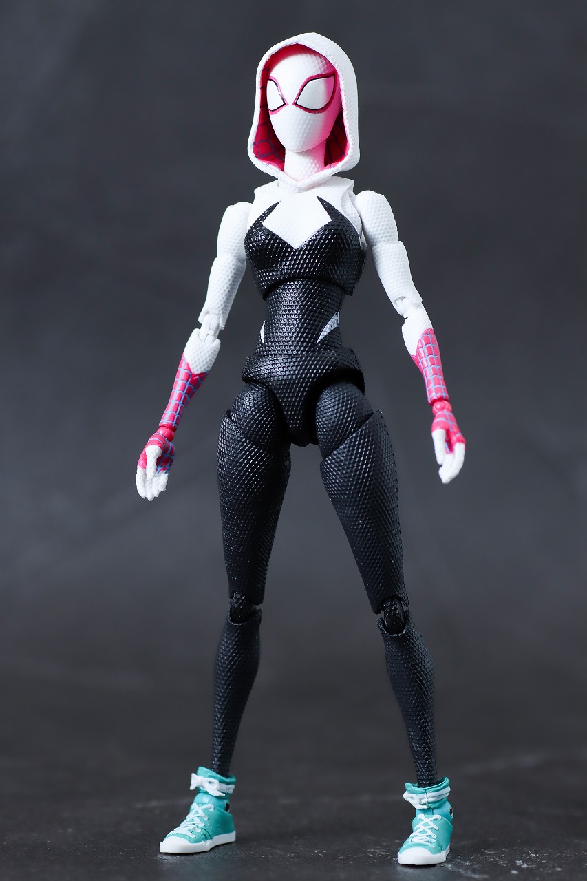 S.H.フィギュアーツ　スパイダーグウェン（スパイダーマン：アクロス・ザ・スパイダーバース）　レビュー　本体