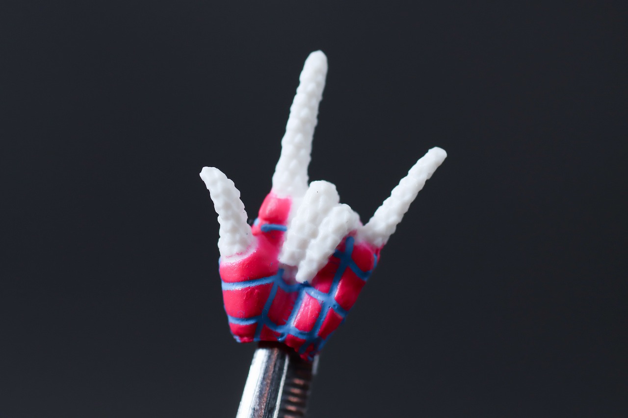 S.H.フィギュアーツ　スパイダーグウェン（スパイダーマン：アクロス・ザ・スパイダーバース）　レビュー　付属品　手首