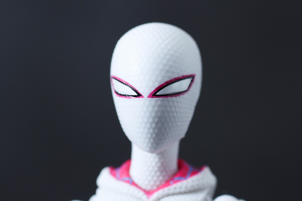 S.H.フィギュアーツ　スパイダーグウェン（スパイダーマン：アクロス・ザ・スパイダーバース）　レビュー　付属品　差し替えヘッド