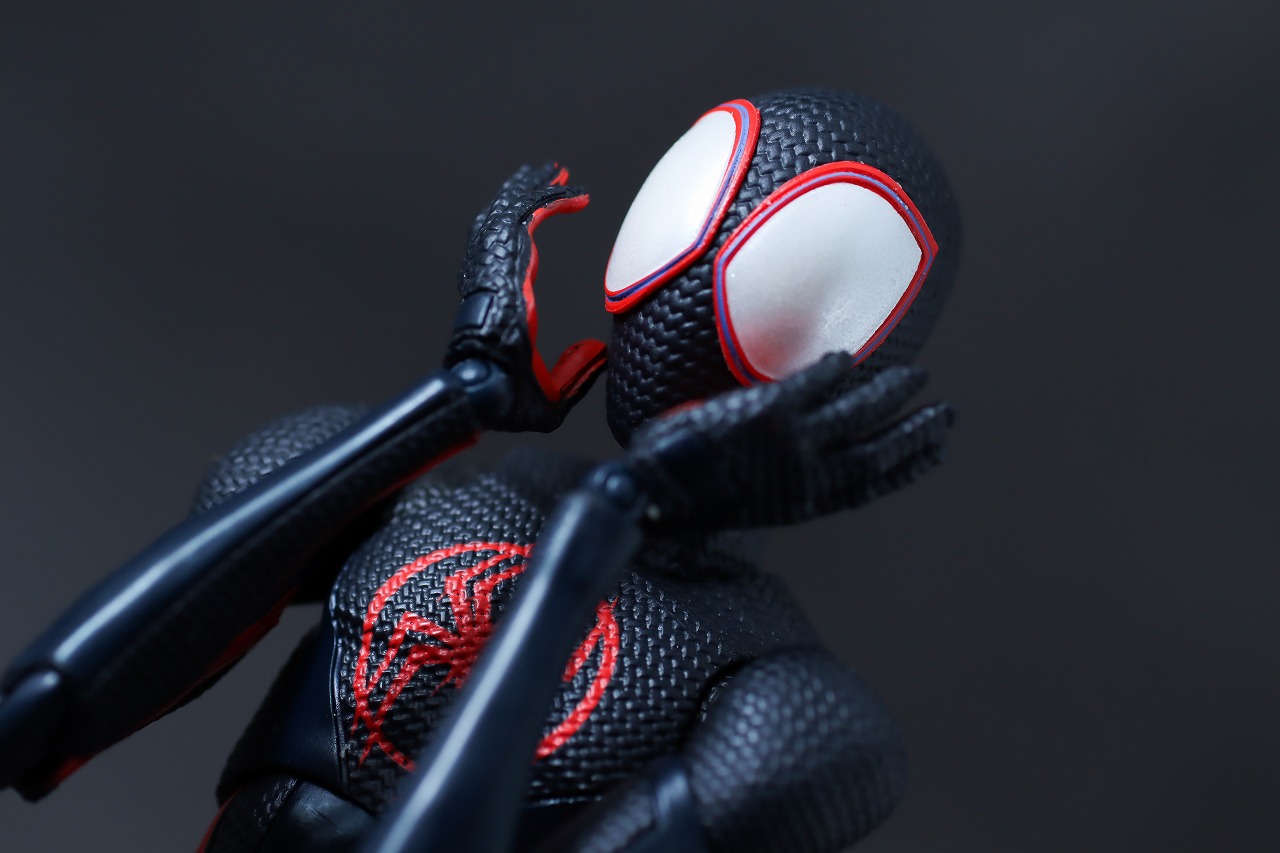 S.H.フィギュアーツ　マイルス・モラレス　スパイダーマン：アクロス・ザ・スパイダーバース　レビュー　アクション