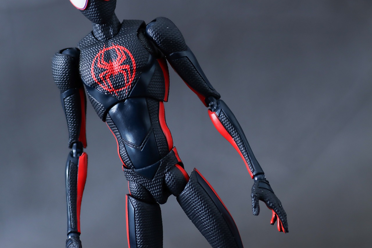 S.H.フィギュアーツ　マイルス・モラレス　スパイダーマン：アクロス・ザ・スパイダーバース　レビュー　本体