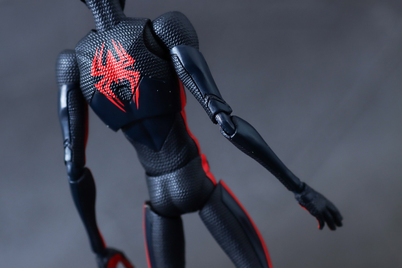 S.H.フィギュアーツ　マイルス・モラレス　スパイダーマン：アクロス・ザ・スパイダーバース　レビュー　本体