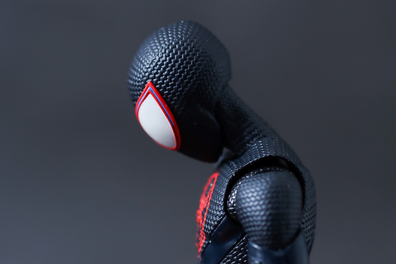 S.H.フィギュアーツ　マイルス・モラレス　スパイダーマン：アクロス・ザ・スパイダーバース　レビュー　可動範囲