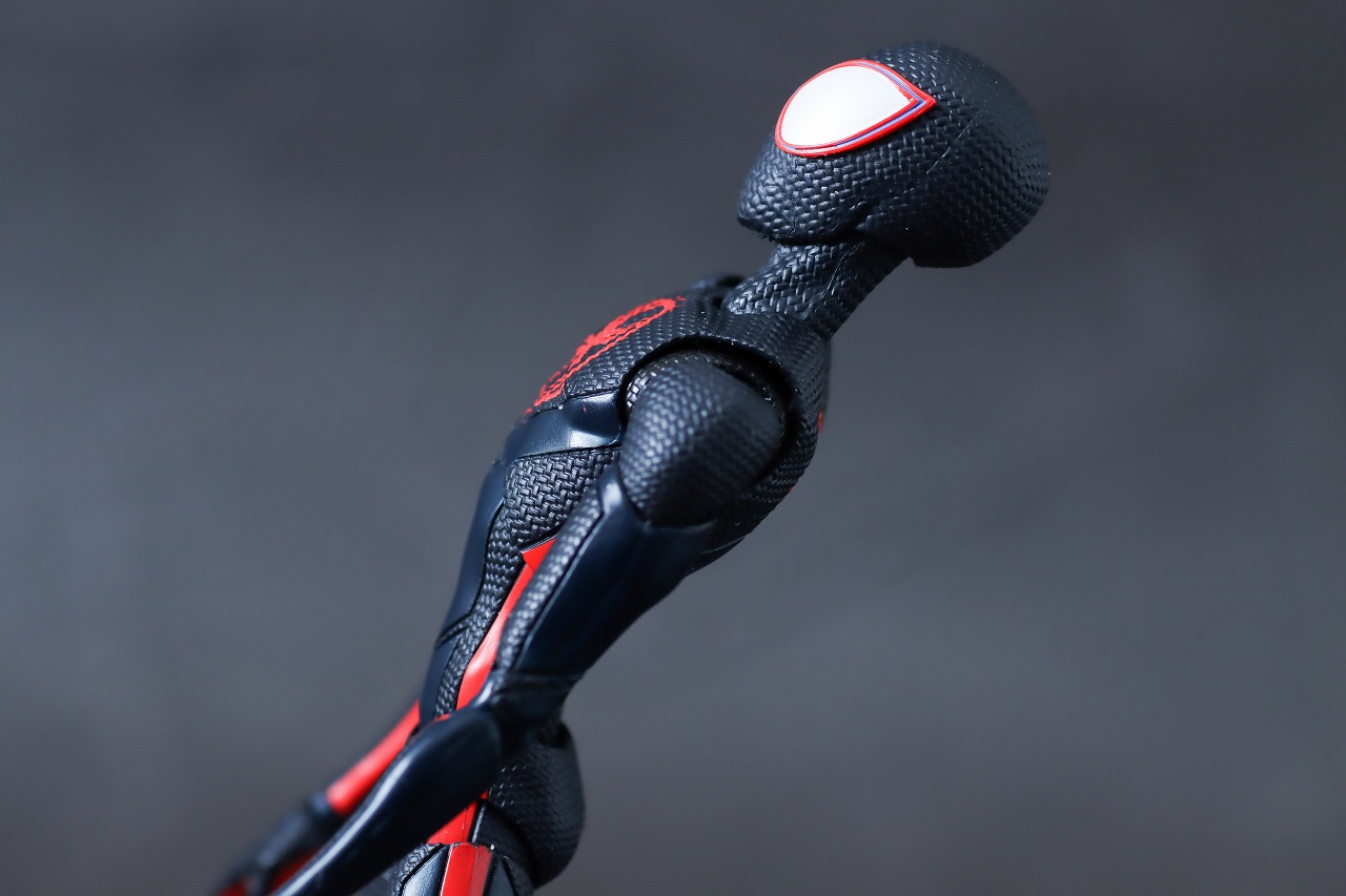 S.H.フィギュアーツ　マイルス・モラレス　スパイダーマン：アクロス・ザ・スパイダーバース　レビュー　可動範囲